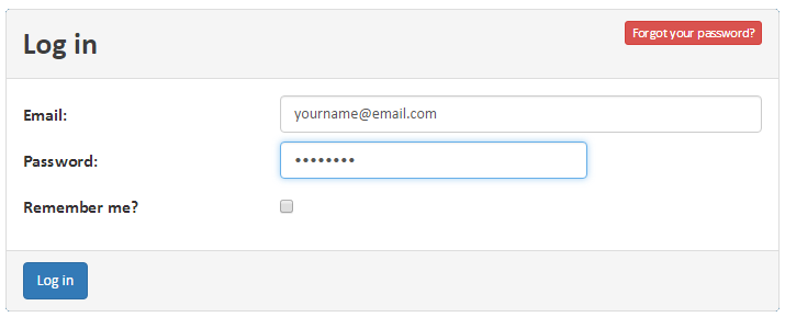 Login Page